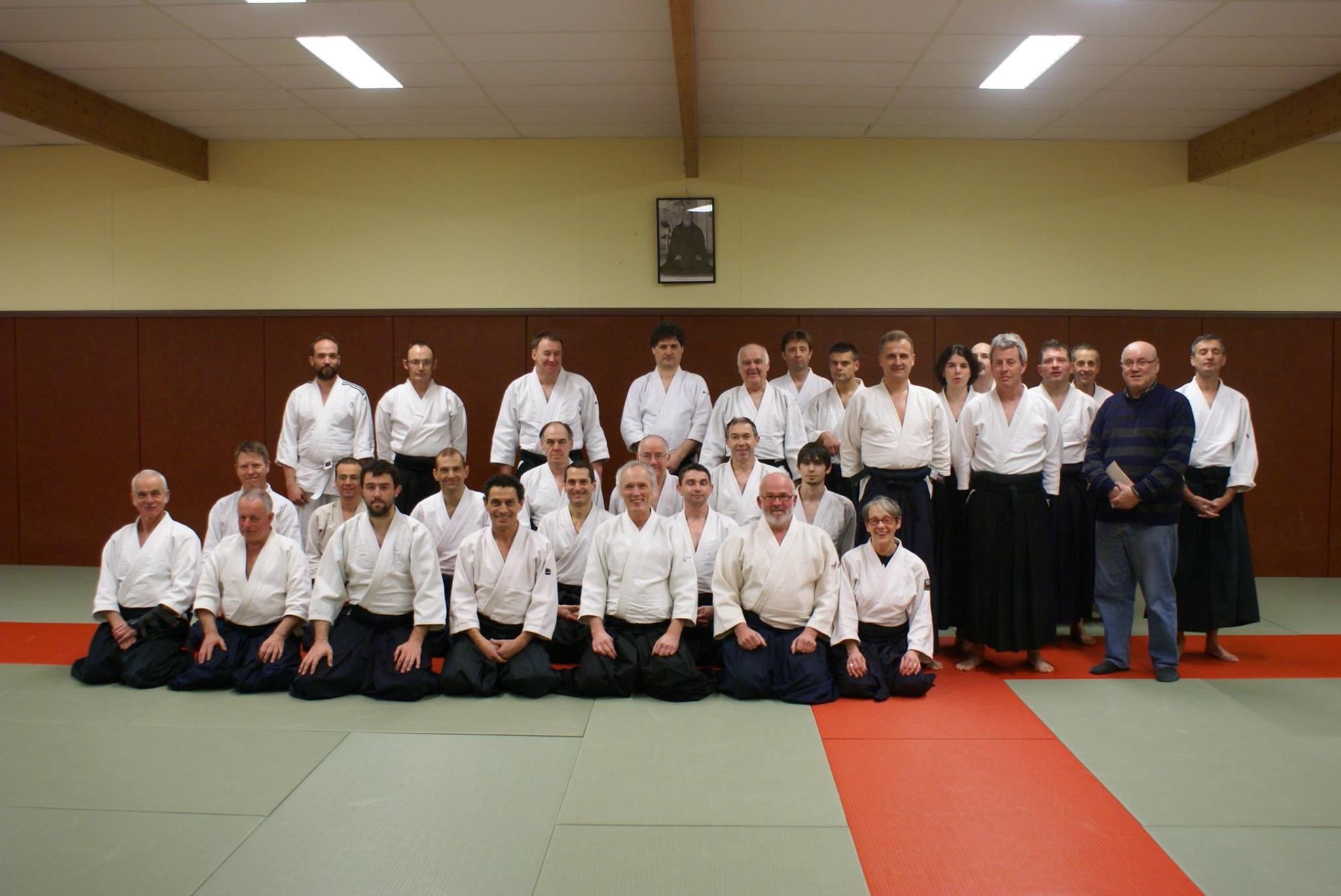 Photo des stagiaires stage préparation de grades Guingamp 6 mars 2016