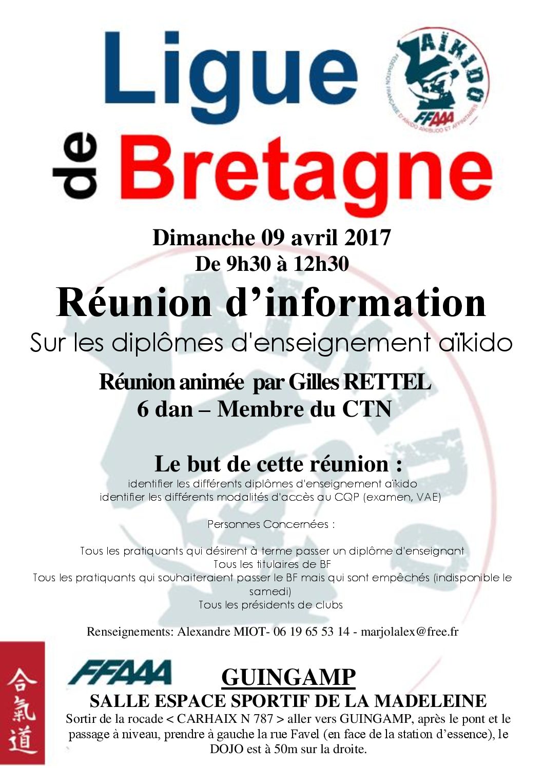 Affiche réunion d'information 9 avril