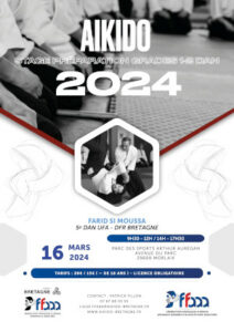 Formation Préparation grades 1-2 Dan Aïkido - 16 mars 2024 @ Parc des sports Arthur Aurégan | Guingamp | Bretagne | France